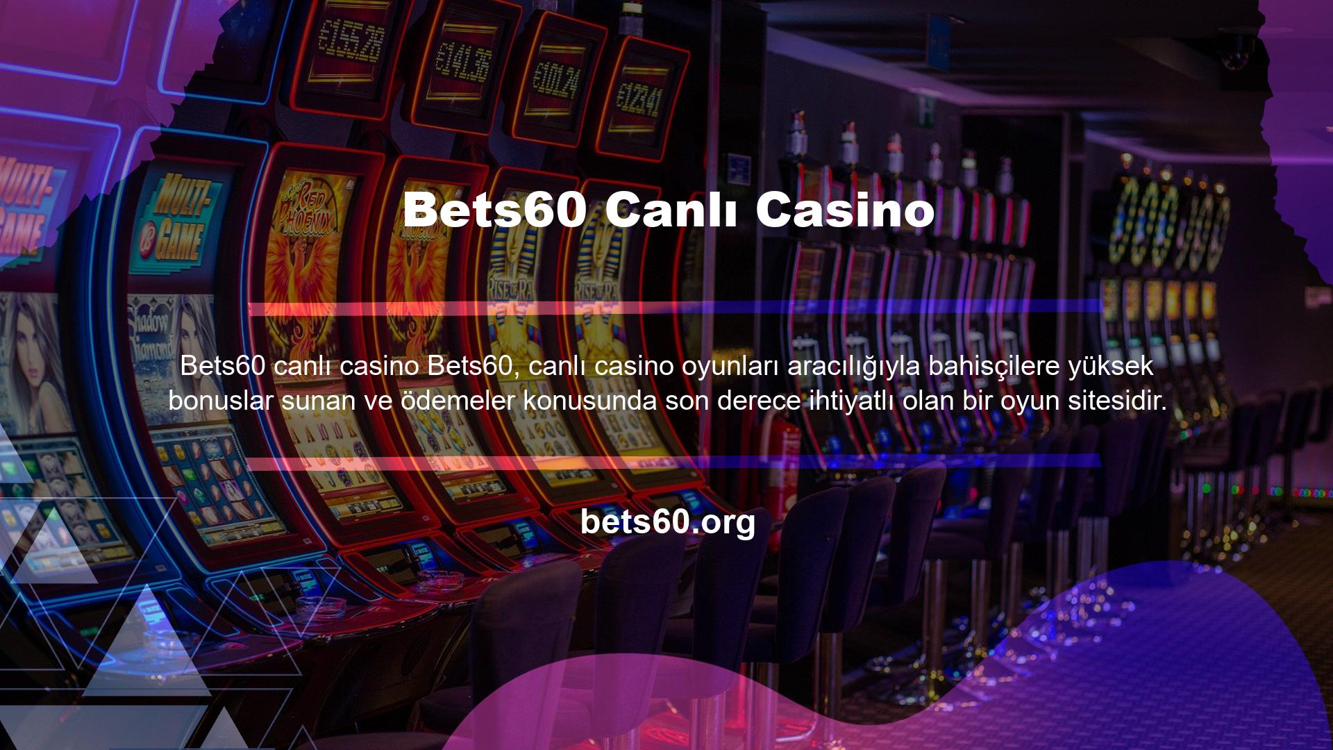 Şirket, dünyanın en güvenilir canlı casino sitelerinden biridir